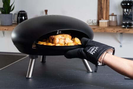 Andere gerechten dan pizza's kunnen ook in de clementi Crosti pizzaoven