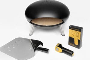 Alles-in1-pakket Clementi Crosti Pizzaschep thermometer en pizzaoven