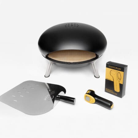 Alles-in1-pakket Clementi Crosti Pizzaschep thermometer en pizzaoven