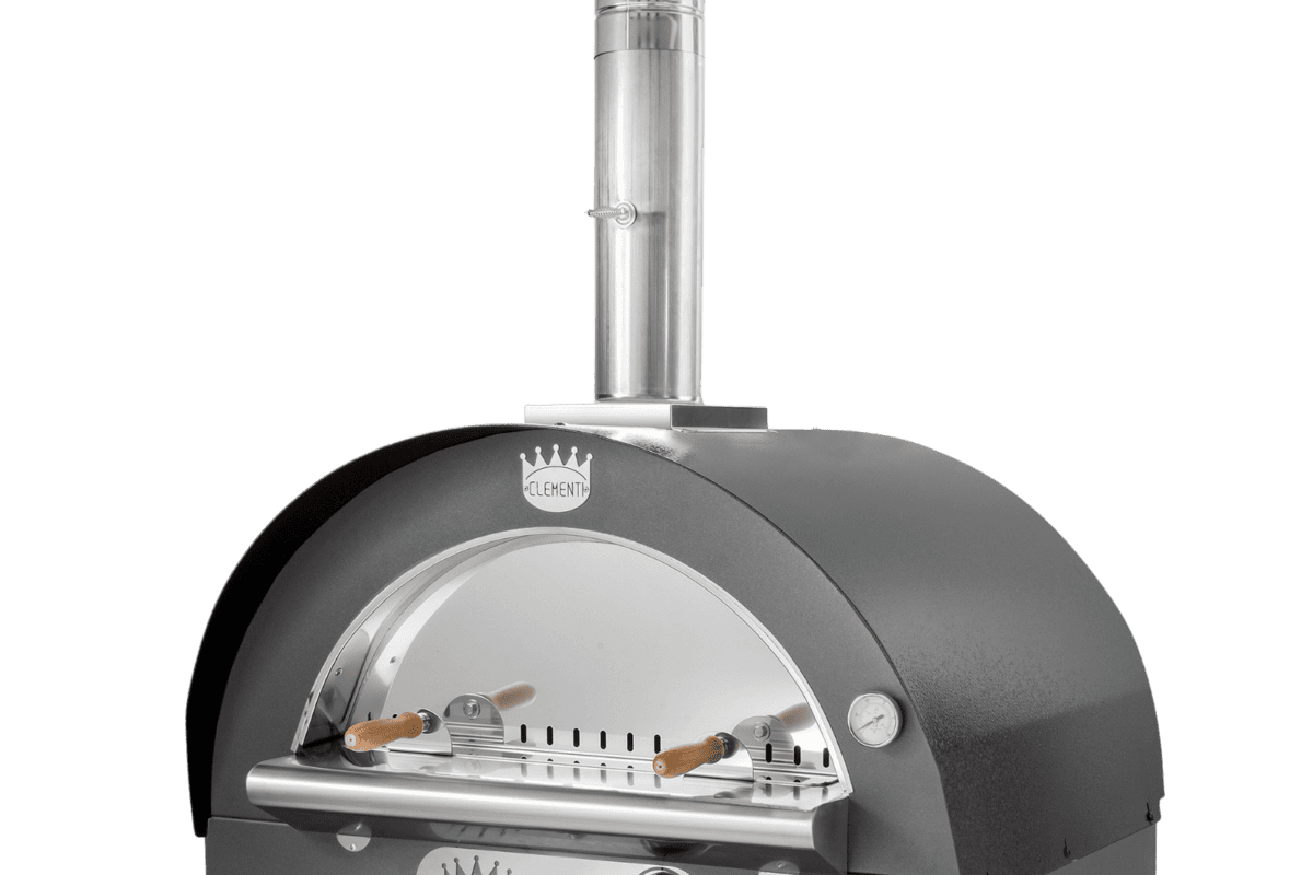 Pizzaoven Clementi Model: Family Gas Uitvoering: Antraciet