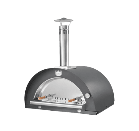Pizzaoven Clementi Model: Family Hout Uitvoering: Antraciet