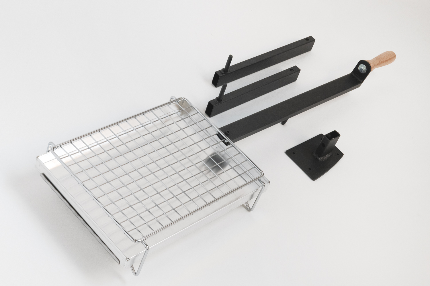 Clementi Multi-Cooking grillrooster en opvangbak voor pizzaoven