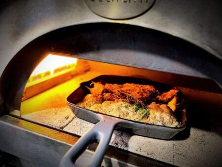 vlees gerecht uit gas oven iets anders dan pizza